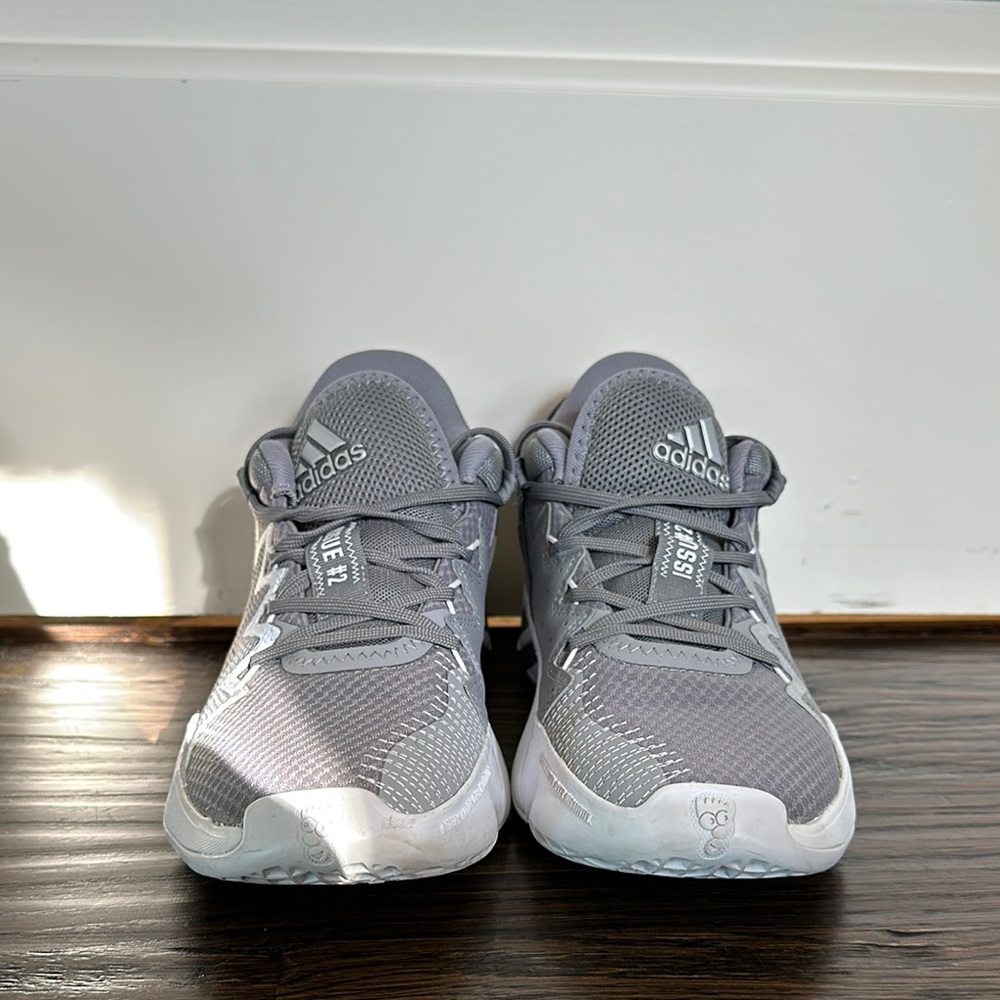 Adidas Womens' Grey Basketball Shoes